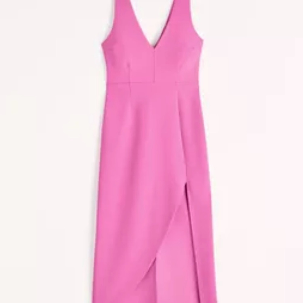 Abercrombie & Fitch Pink Backless Dress
